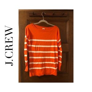 [NWOT] J.CREW Orange long sleeve shirt